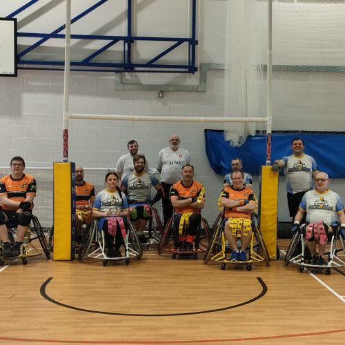 Wheelchair Development League Week 1 Game 1 Torfaen Tigers Argonauts1
